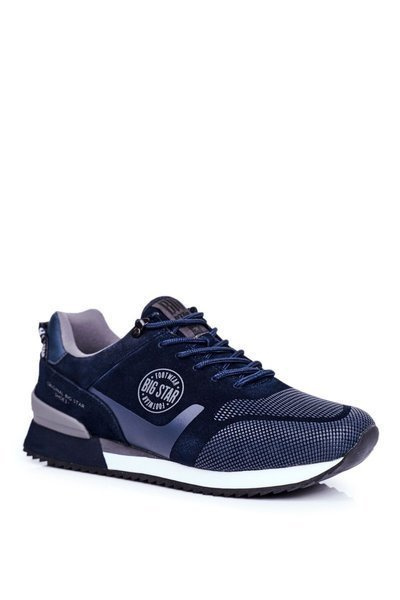 Chaussures de Sport Homme Baskets Big Star Bleu Marine GG174547