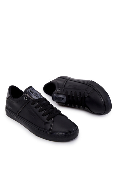 Leather Men's Sneakers Big Star JJ174108 Black