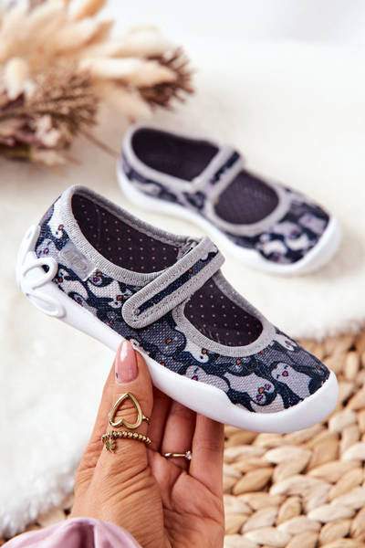 Flip-flop Balerina Befado Penguins 114X463 Fekete