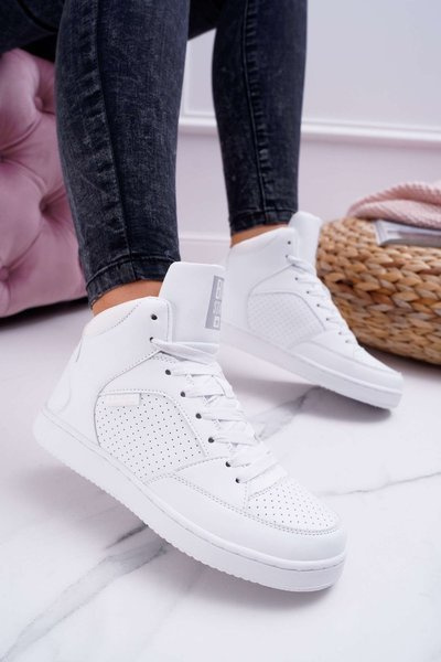 Femei Big Star High Sneakers White EE274210