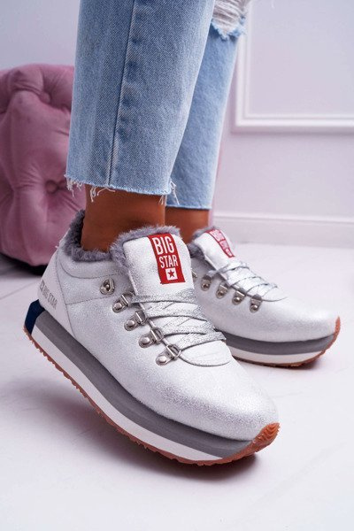 Women's Sports Shoes Big Star Silver EE274731