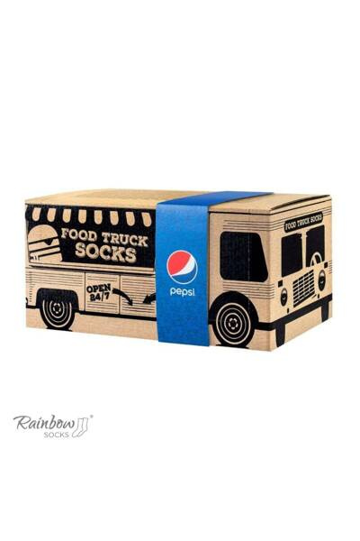 Pepsi x Rainbow Socks Food Truck Socks készlet 3 pár