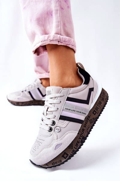 Chaussures de sport pour femmes Big Star II274297 gris