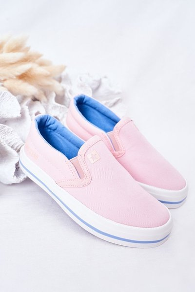 Children's Slip-On Sneakers Big Star HH374009 Pink