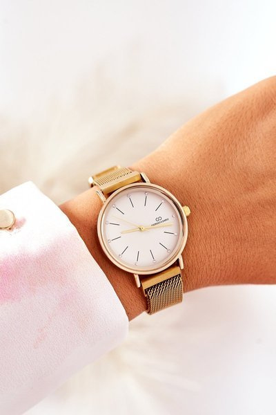 Watch On Mesh Bracelet Giorgio&Dario Gold