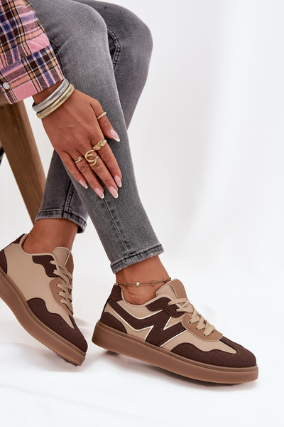 Damenturnschuhe aus umweltfreundlichem Leder Givelle