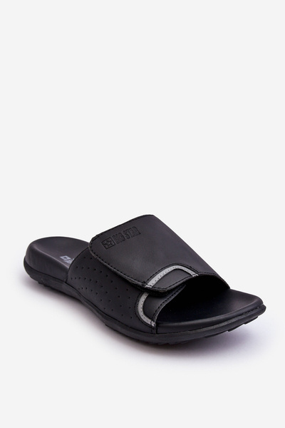 Herren Klassische Slipper Big Star LL174603 Schwarz