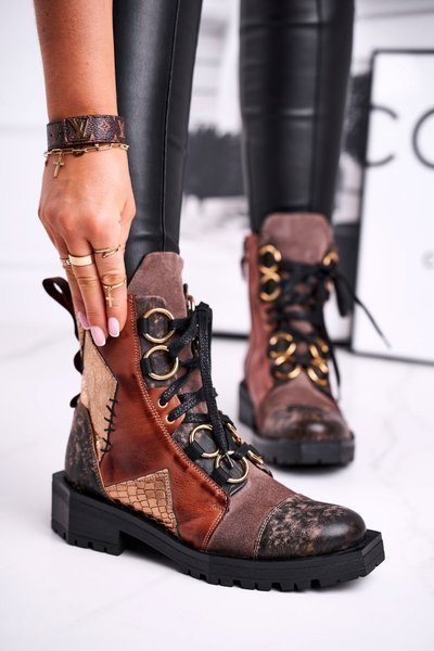 Bottes plates pour femmes Maciejka Ginger 04184-29/00-3
