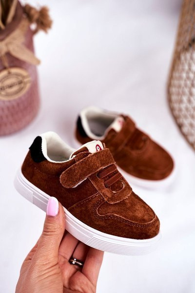 Baskets Enfant Marron Trelmo