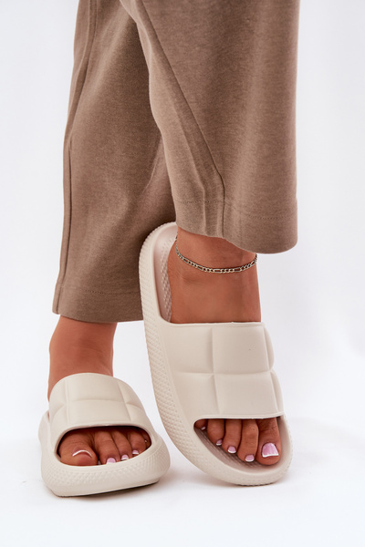Putų Moteriški Šlepetės LEE MAYA SLIDER WOMEN LOW 50251016 Bežinės