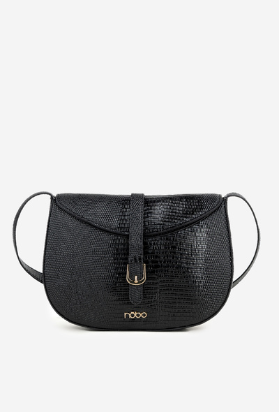Sac à Main de Facteur à Petites Textures NOBO BAG5780-M20 Noir
