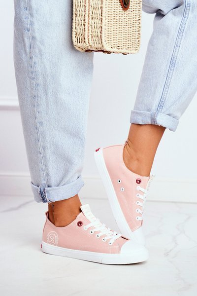 Baskets Cross Jeans Femme Rose FF2R4019C