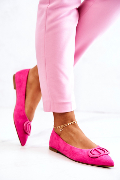 Suede Ballerinas Orited Neriso roz
