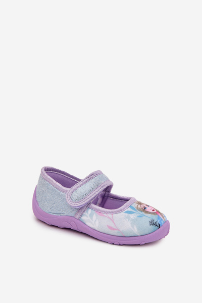 Balettcipők Gyerek Papucsok Velcro Zár Frozen Jégvarázs Kék Olivessa
