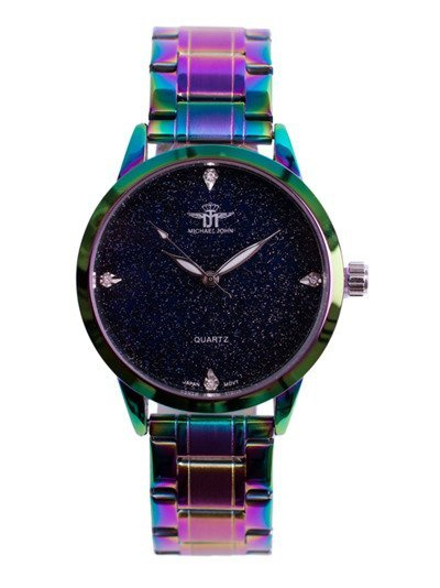 Women's Watch Michael John Yves Multicolor Gasoline