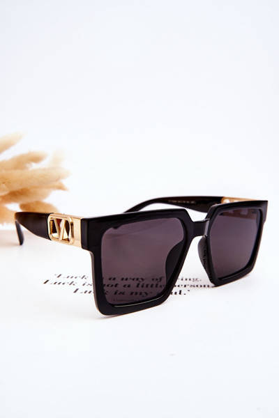 Ochelari de soare clasici V110063 Negru