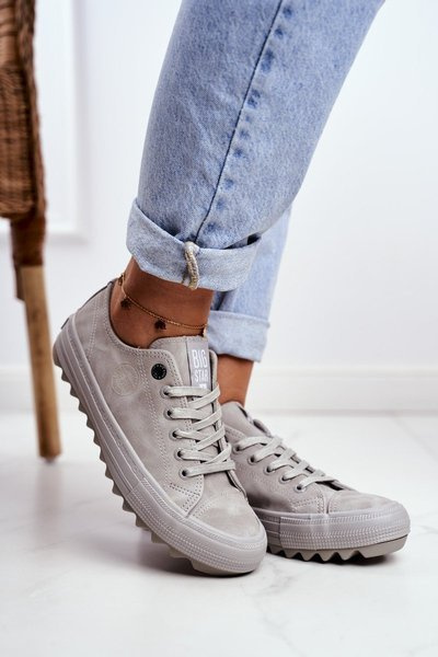 Damen Big Star Turnschuhe Grau GG274075