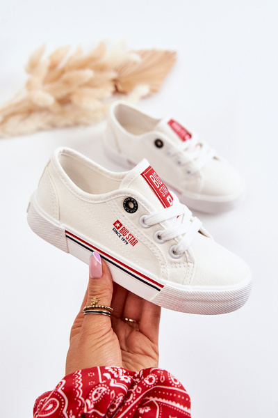 Children's Low Sneakers Big Star JJ374170 White