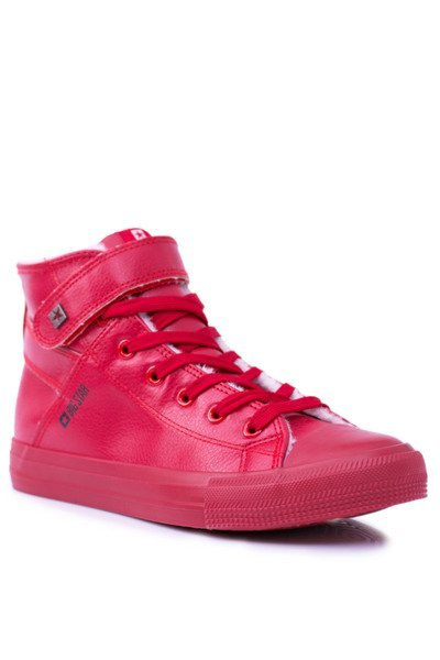 Baskets isolées en cuir BIG STAR V274529FW Rouge