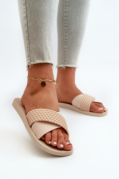 Lapos női papucs 83244 Ipanema Street II Fem Beige