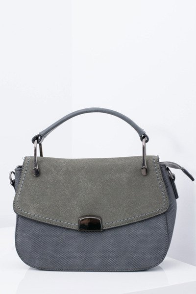 Sac à main poitrine gris pour femme