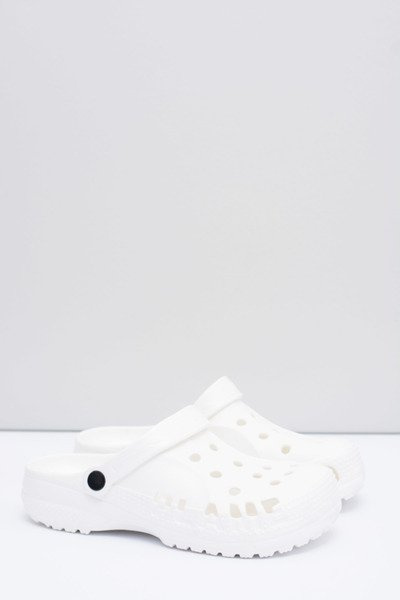 Men's Swimming Pool Flip Flops Kroks EVA White