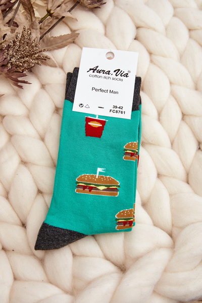 Herrensocken Hamburger Grün