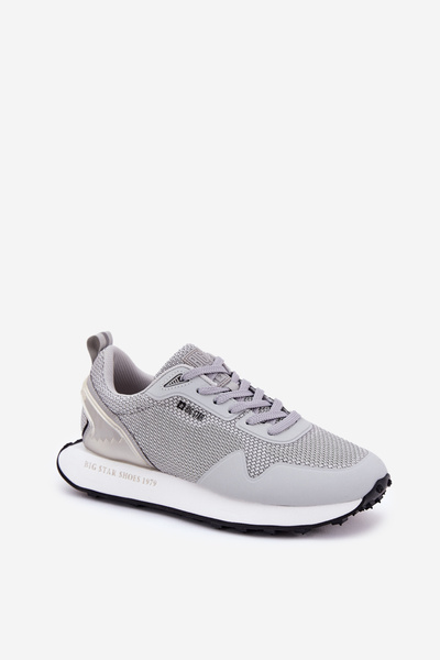Férfi Platformos Sneakers Big Star RR174358 Hi-Poly System Szürke