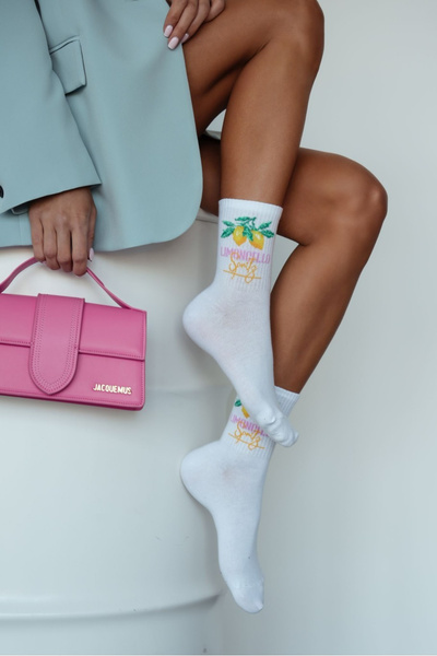 Chaussettes Femmes LIMONCELLO Blanches