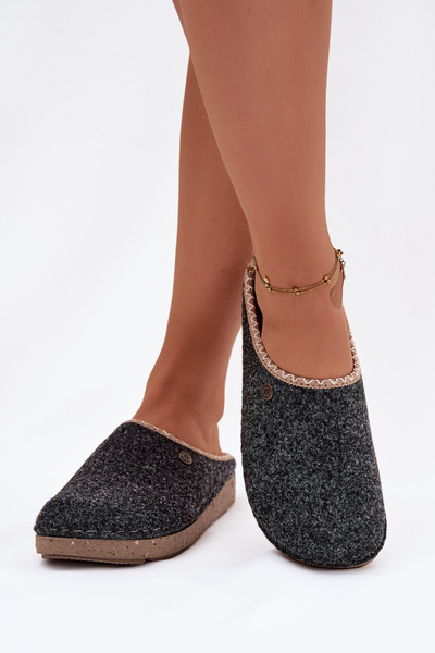 Chaussures de Maison Chaussons Femmes Inblu ED000031 Gris