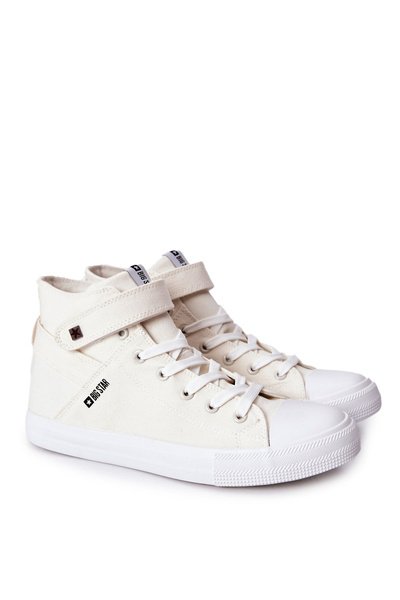 Baskets Hautes Nouées Big Star FF174140 Blanc