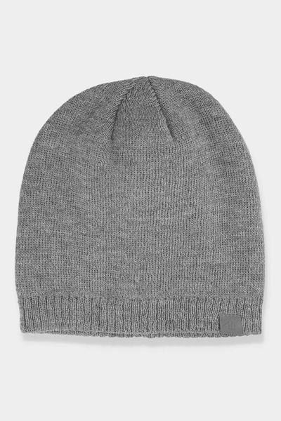 Bonnet d'hiver pour hommes 4F 4FAW23ACAPM304-24M Gris