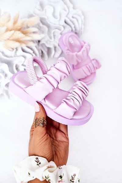 Kinder-Welt-Sandalen Lila Sweetness