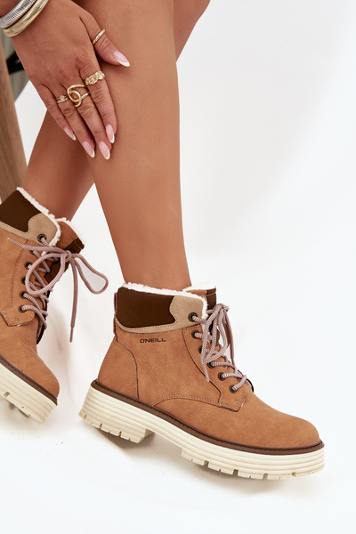 Ghetuțe izolate pentru femei O'NEILL BENICIA WOMEN HIGH Camel