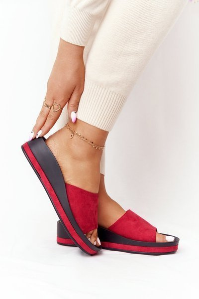 Vinceza Keil-Flip-Flops 21-17113 Rot