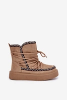 Nuances de marron et beige