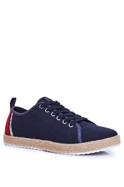 Herren Big Star Espadrilles Sneakers Marineblau FF174154