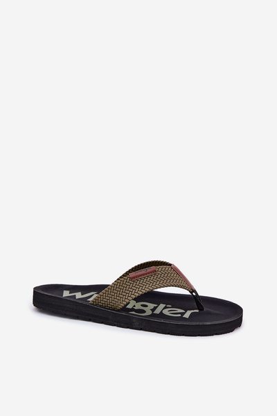 Herren Flip Flops WRANGLER ZANE FLIPFLOP MEN LOW 20251044.20251044.57B Grün
