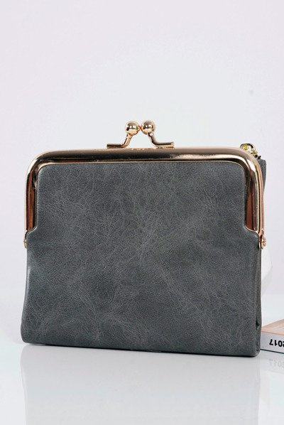 Petit sac à main gris pour femme