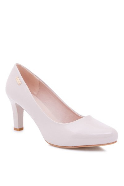 Damen Pumps Sergio Leone Hellgrau lackiert Orsola