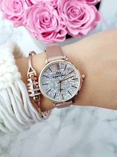 Montre Femme Giorgio & Dario Gralle Champagne Multicolore