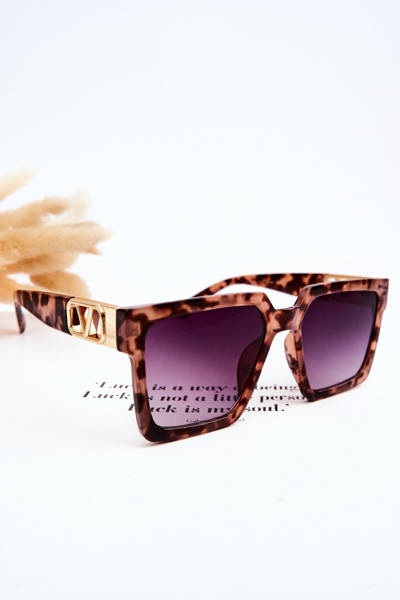 Ochelari de soare clasici V110063 Leopard Nude