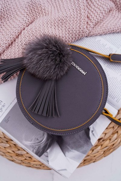 Rankinė Moteriškas laiškinis krepšys Monnari Grey BAG9490-019