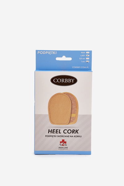 CORBBY bőr parafa sarokpárnák