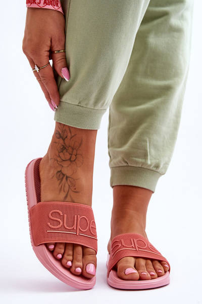 Chaussons Légers Pour Femme Avec Inscription Rose Merry