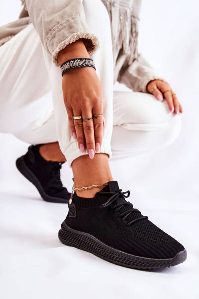 Chaussures de sport femme Baskets Noir Storia