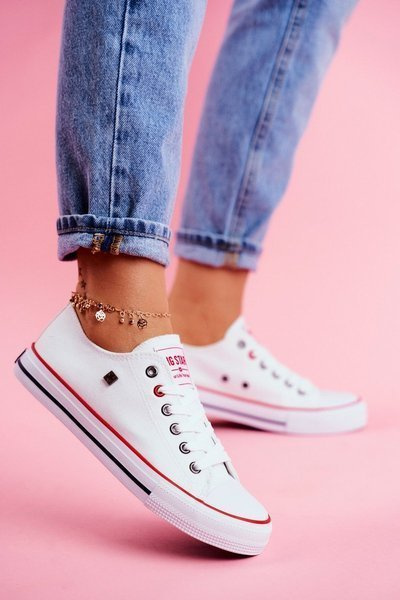 Baskets blanches Big Star pour femmes T274022