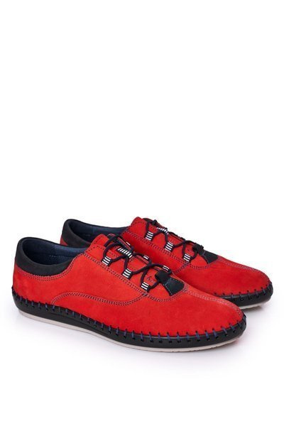 Herren Lederschuhe BEDNAREK Rot