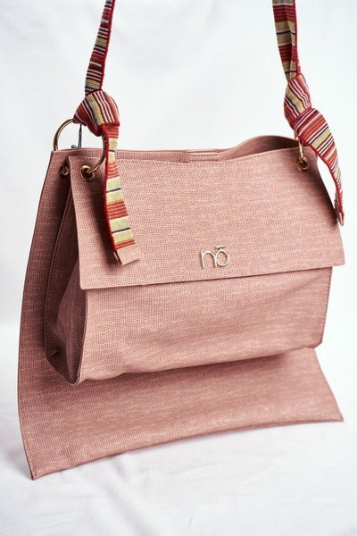 Damen-Korbhandtasche NOBO Rosa NBAG-I2900-C004
