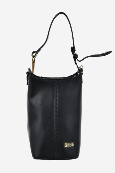 Damen Kleine Tasche Aus Eko Leder Big Star OO574133 Schwarz